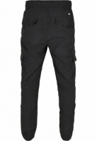 Pantaloni Cargo ajustabil nailon negru Urban Classics