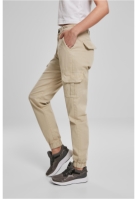 Pantaloni Cargo cu talie inalta pentru Femei gri Urban Classics