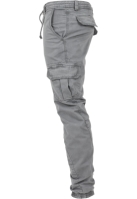 Pantaloni cargo lungi gri inchis Urban Classics