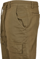 Pantaloni cargo sport cu buzunar in fata oliv Urban Classics