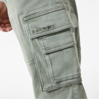 Pantaloni Combat Jack Wills Washed Cargo verde