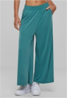 Pantaloni Culottes Modal pentru Femei verde Urban Classics