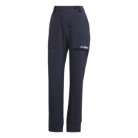 Pantaloni de trening adidas Terrex Yearound Soft Shell pentru Femei legend albastru