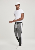 Pantaloni de trening Color Block Marled gri negru Southpole