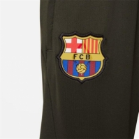 Pantaloni de trening Nike Barcelona Strike 2023 2024 Juniors bej alb