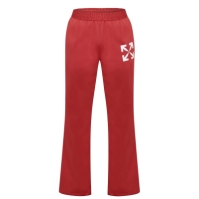 Pantaloni de trening OFF alb Arrows rosu