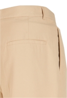 Pantaloni Double Pleated bej Urban Classics