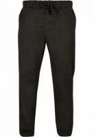 Pantaloni drepti negru Urban Classics