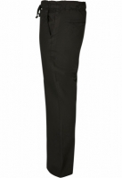 Pantaloni drepti negru Urban Classics