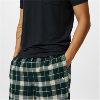 Pantaloni Jack Wills Flannel Check verde chk