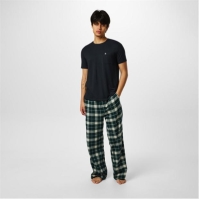 Pantaloni Jack Wills Flannel Check verde chk