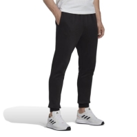 Pantaloni jogging adidas conici pentru Barbati negru alb