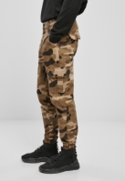 Pantaloni jogging Camo Cargo 2.0 camuflaj Urban Classics kaki