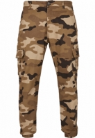 Pantaloni jogging Camo Cargo 2.0 camuflaj Urban Classics kaki