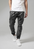 Pantaloni jogging Camo Cargo gri camuflaj Urban Classics