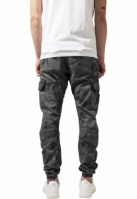 Pantaloni jogging Camo Cargo gri camuflaj Urban Classics