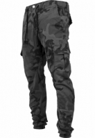 Pantaloni jogging Camo Cargo gri camuflaj Urban Classics