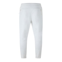 Pantaloni jogging CP Company Fleece conici gauze alb