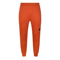 Pantaloni jogging CP COMPANY Lens hrvst portocaliu