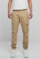 Pantaloni jogging Double Cargo Twill bej Urban Classics