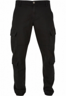 Pantaloni jogging Double Cargo Twill negru Urban Classics