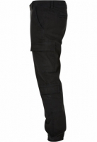 Pantaloni jogging Double Cargo Twill negru Urban Classics