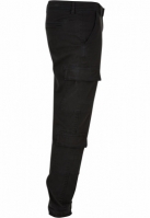 Pantaloni jogging Double Cargo Twill negru Urban Classics