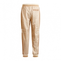 Pantaloni jogging Guess Marshall bej alb