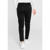 Pantaloni jogging Lonsdale 2 cu dungi conici pentru Barbati negru