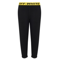 Pantaloni jogging OFF alb Industrial pentru baieti negru galben