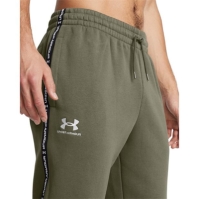 Pantaloni sport fleece conici Under Armour Icon pentru Barbati verde