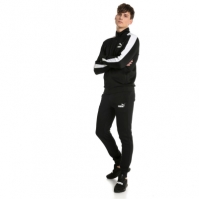 Pantaloni jogging Puma No 1 Logo pentru Barbati negru alb