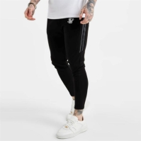 Pantaloni jogging SikSilk pentru barbati negru