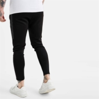 Pantaloni jogging SikSilk pentru barbati negru