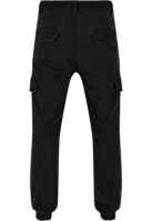 Pantaloni jogging tricot Cargo negru Urban Classics