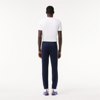 Pantaloni de trening Lacoste tenis bleumarin albastru alb