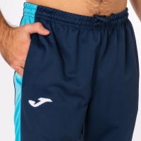 Pantaloni lungi Joma Championship Iv bleumarin-turcoaz Fluor