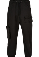 Pantaloni model asimetric negru Urban Classics