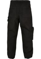 Pantaloni model asimetric negru Urban Classics