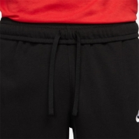 Pantaloni Nike Sportswear Club French Terry pentru Barbati negru alb