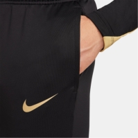 Pantaloni Nike Strike Dri-FIT Global fotbal pentru Barbati negru auriu