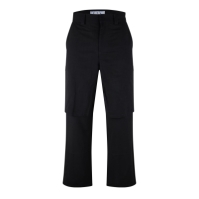 Pantaloni OFF alb Carpenter negru