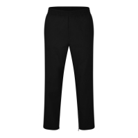 Pantaloni OFF alb Embroidered Lounge negru