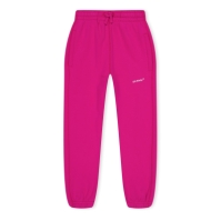 Pantaloni OFF alb Off Sweat copii fucsia