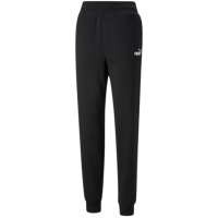 Pantaloni Pum ESS+ broderie High-Waist FL negru 670007 01 pentru Femei