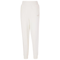 Pantaloni Puma ESS+ broderie High-Waist FL cream 670007 99 pentru Femei