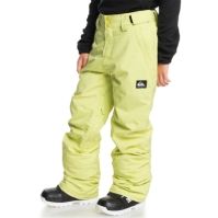 Pantaloni Quiksilver Estate copii verde lime