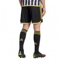 Pantaloni scurti adidas Juventus Acasa 2023 2024 pentru adulti negru auriu