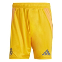 Pantaloni scurti adidas Real Madrid Away 2024 2025 pentru adulti portocaliu