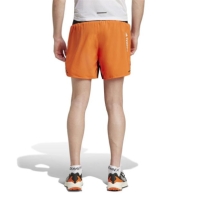 Pantaloni scurti adidas Terrex Agravic Trail alergare impact portocaliu